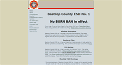 Desktop Screenshot of bastropesd1.com