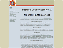 Tablet Screenshot of bastropesd1.com